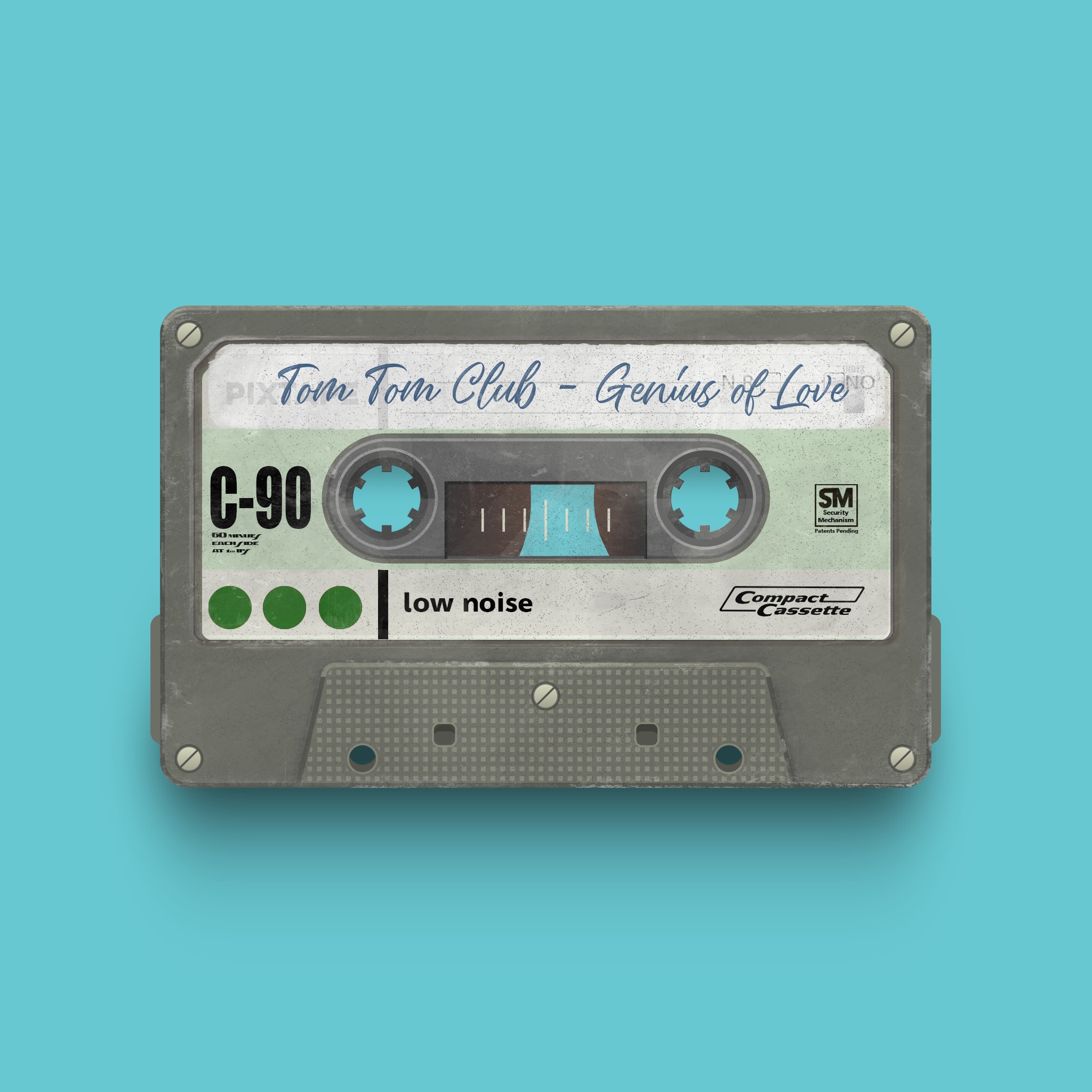 PixTape #3506 | Tom Tom Club - Genius of Love | NFT on SolSea